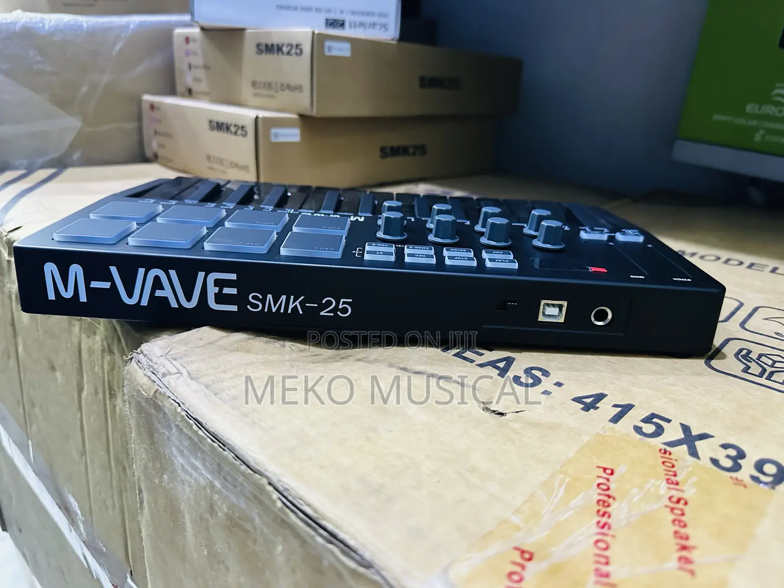 25 Keys Midi Keyboard