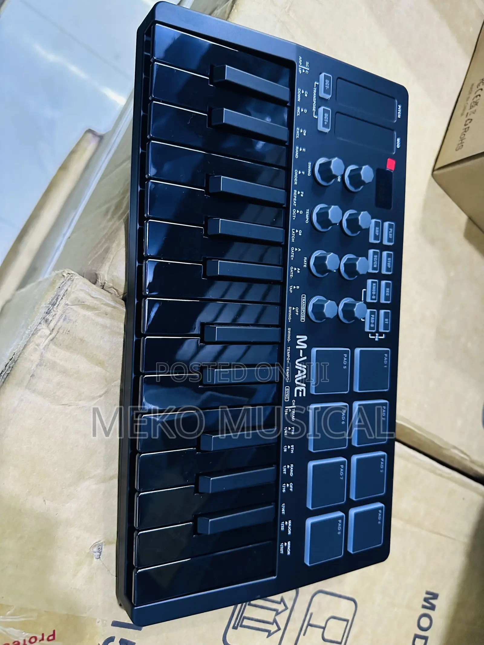 25 Keys Midi Keyboard