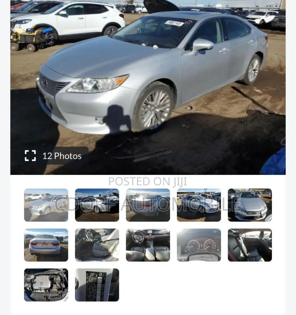 Lexus ES 2014 Silver