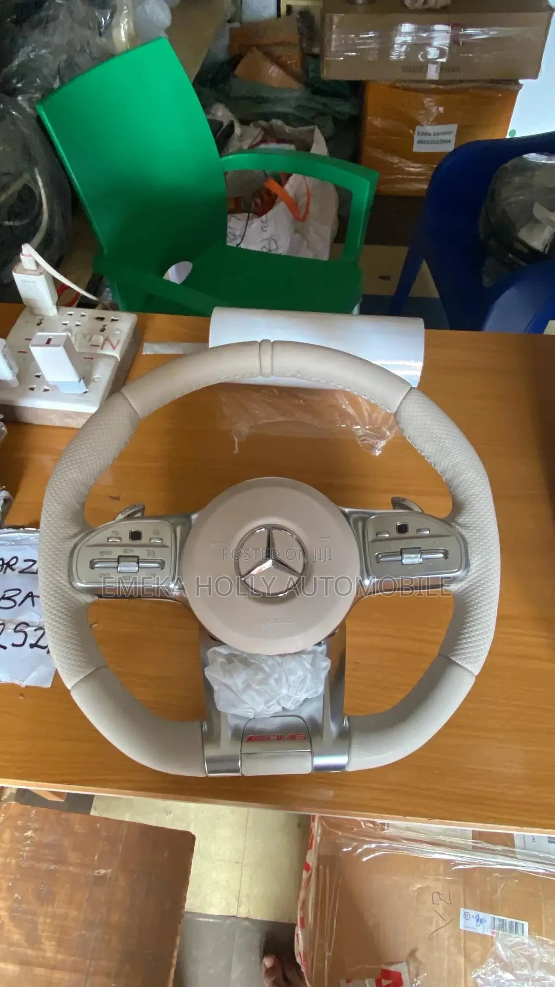 Mercedes-Benz Luxury Leather Steering Wheel Upgrade.