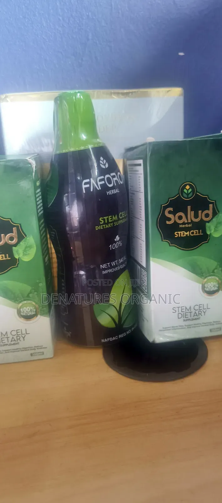 Salad Herbal Stem Cell and Faforon Herbal Stem Cell Lekki Distributor