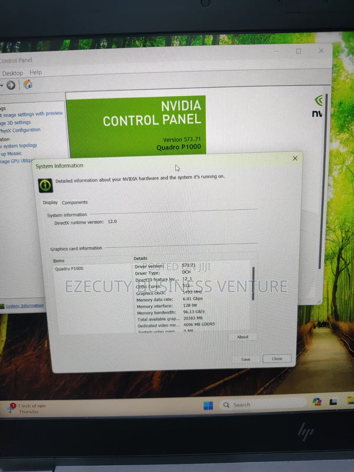 Laptop HP ZBook 15 G5 32GB Intel Core i7 SSD 512GB