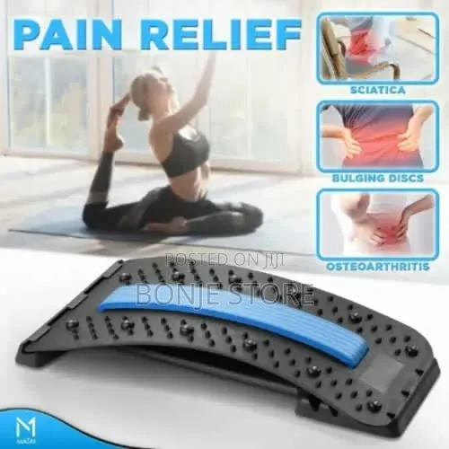 Adjustable Back Stretcher Massager/ Lumber Support