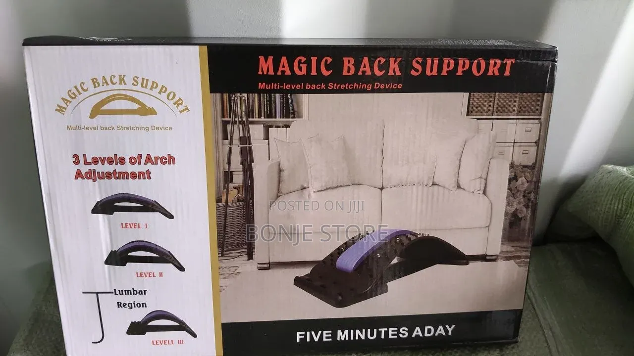 Adjustable Back Stretcher Massager/ Lumber Support