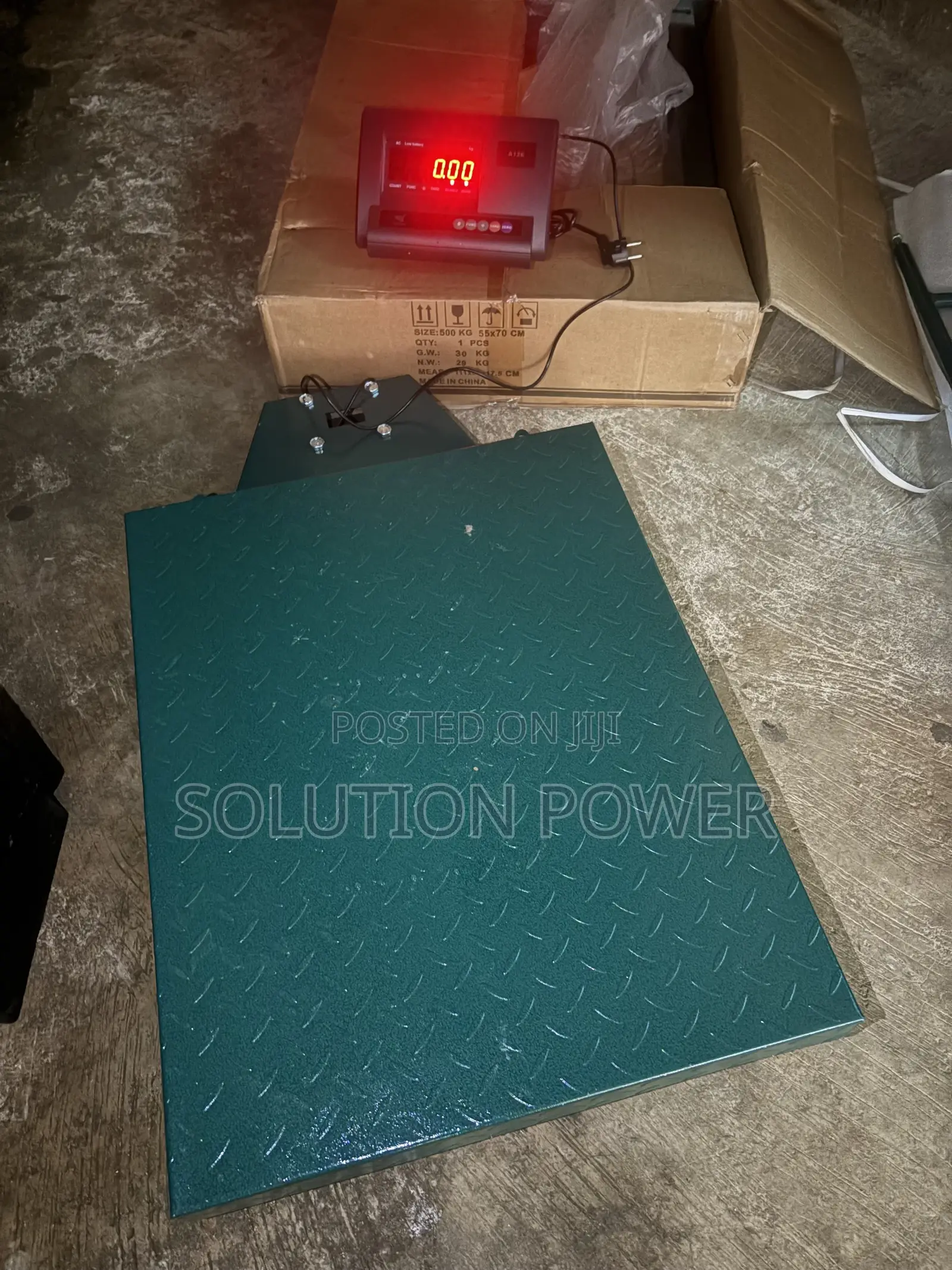 Heavy Duty 500kg Platform Scale