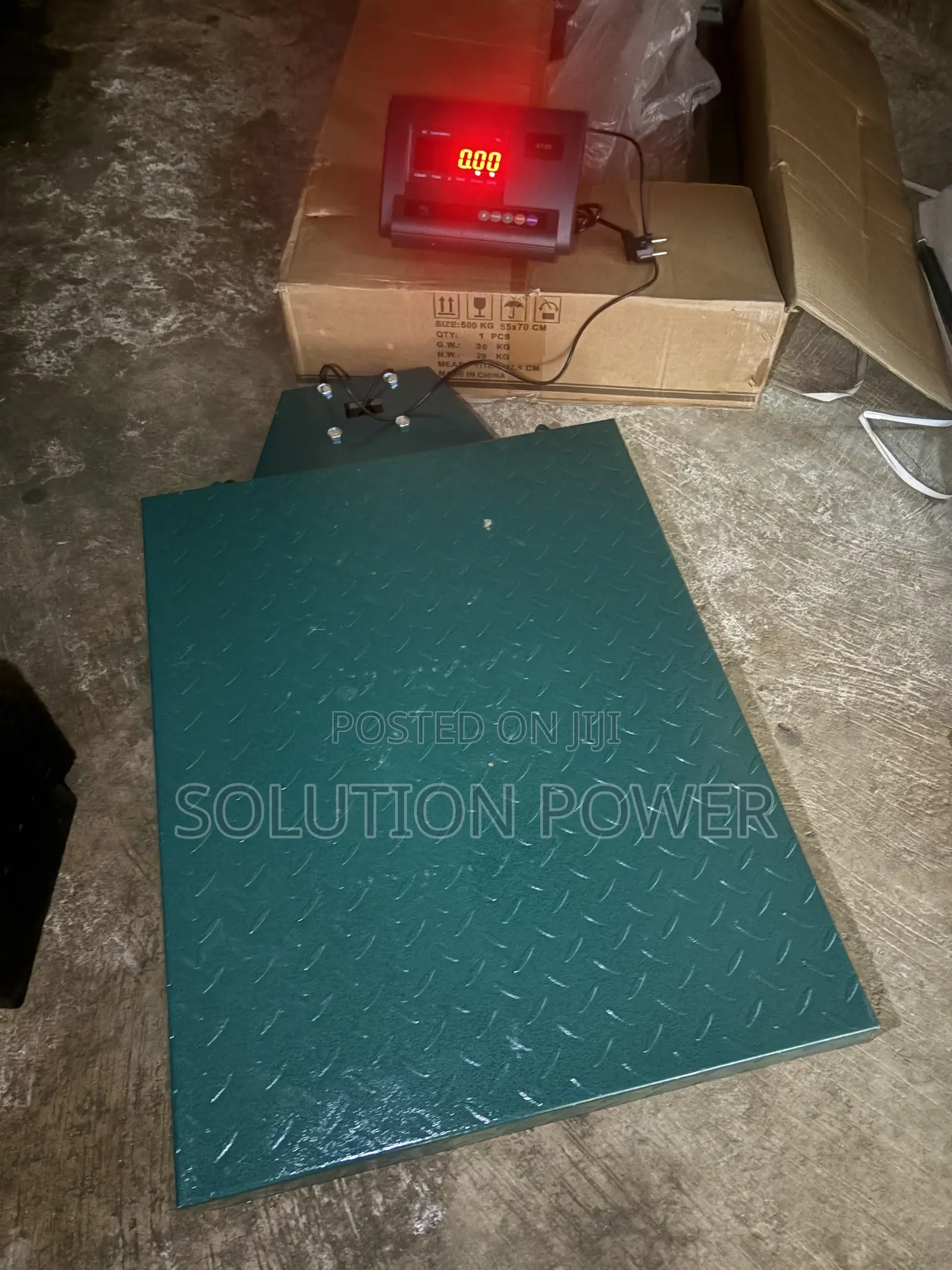Heavy Duty 500kg Platform Scale