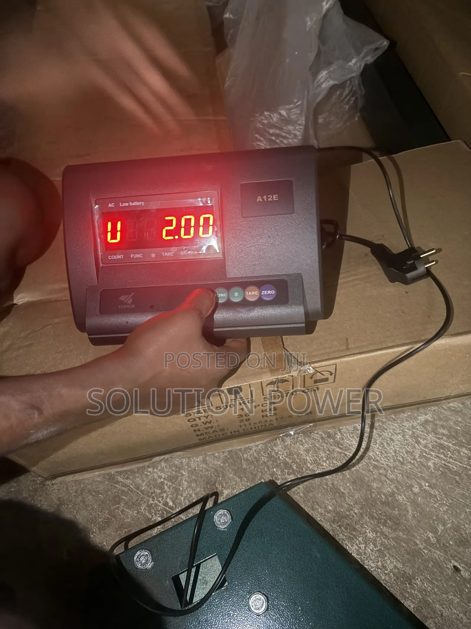Heavy Duty 500kg Platform Scale