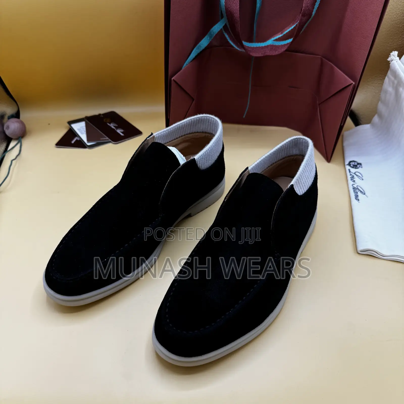 Loro Piani High Cut Loafers 40-46