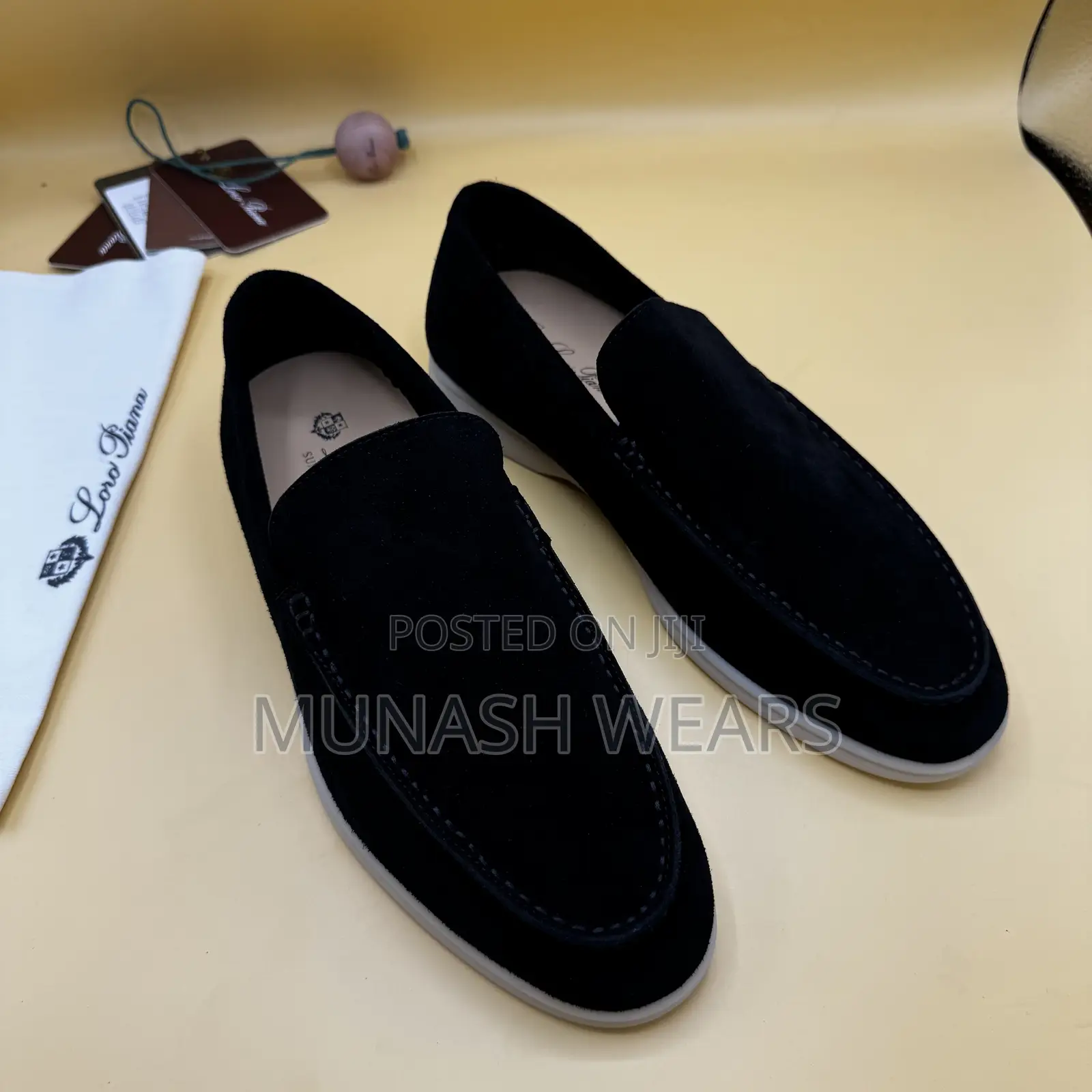 Loro Piani Loafers Available in Brown, Black 40-46 Size