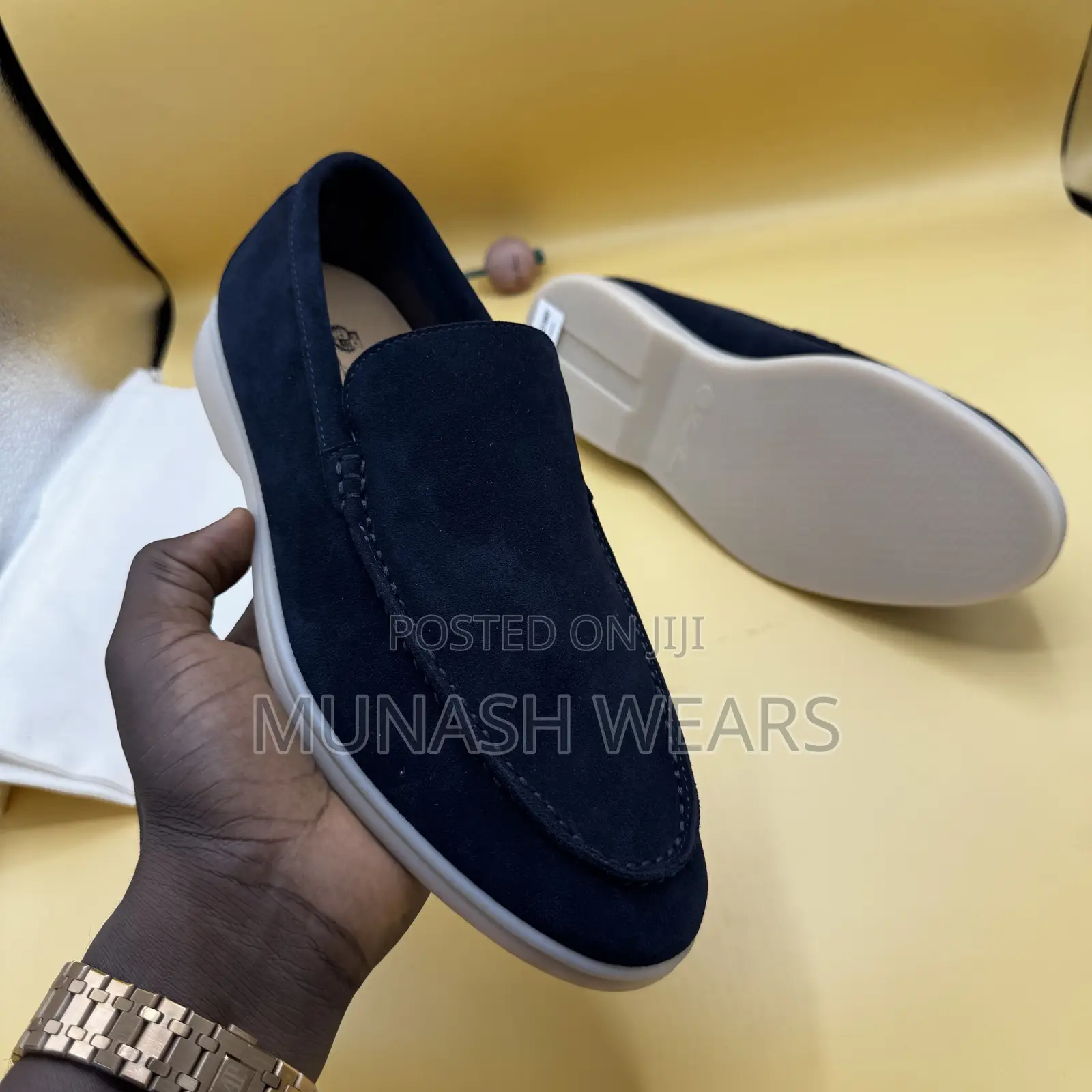 Loro Piani Loafers Available in Brown, Black 40-46 Size
