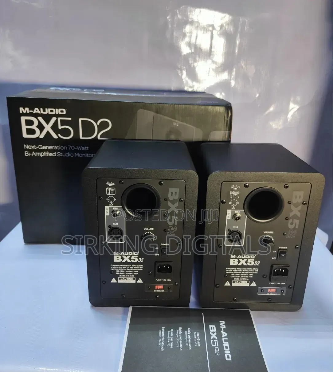 M-Audio Bx5-D2 Studio Monitor Speaker Active 70watts