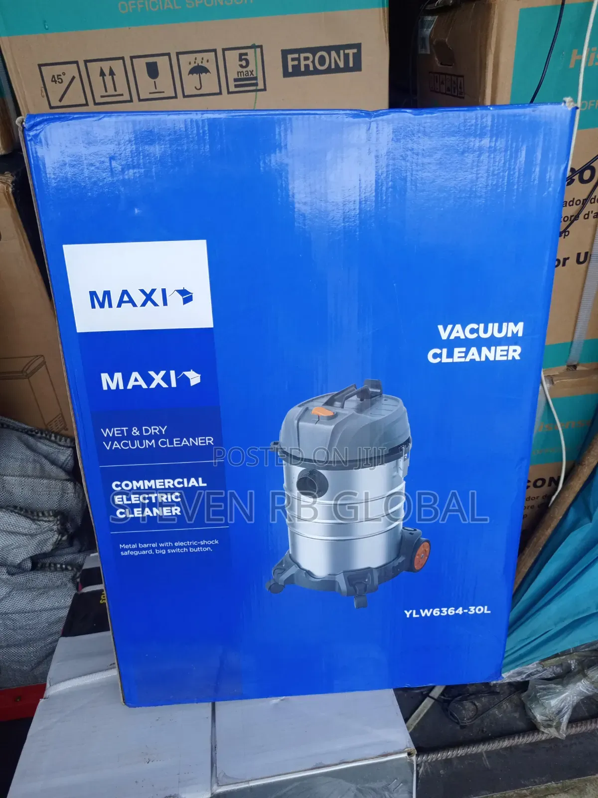 Maxi Vacuum Cleaner 1400w 30l (Ylw6364-30l) Wet Dry