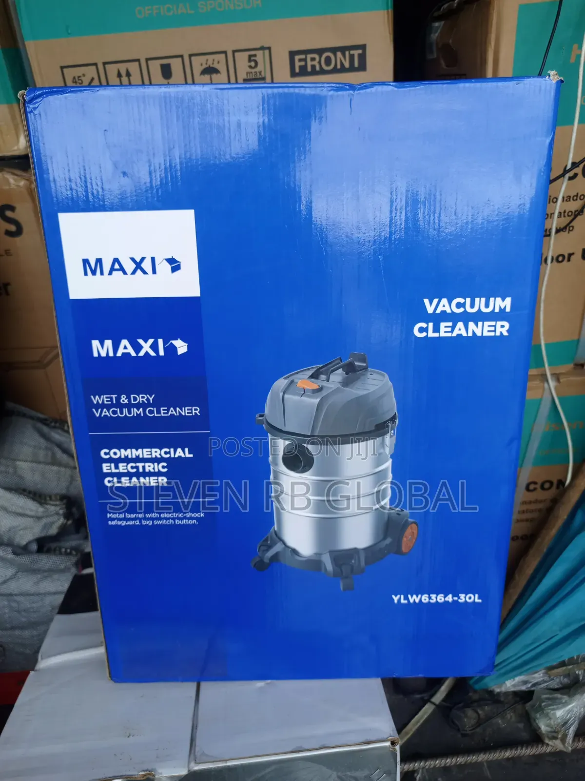 Maxi Vacuum Cleaner 1400w 30l (Ylw6364-30l) Wet Dry