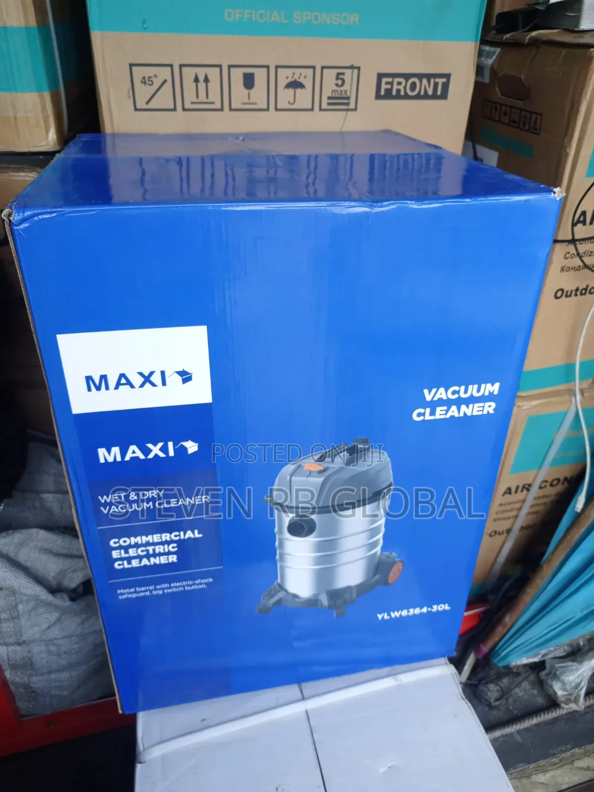 Maxi Vacuum Cleaner 1400w 30l (Ylw6364-30l) Wet Dry