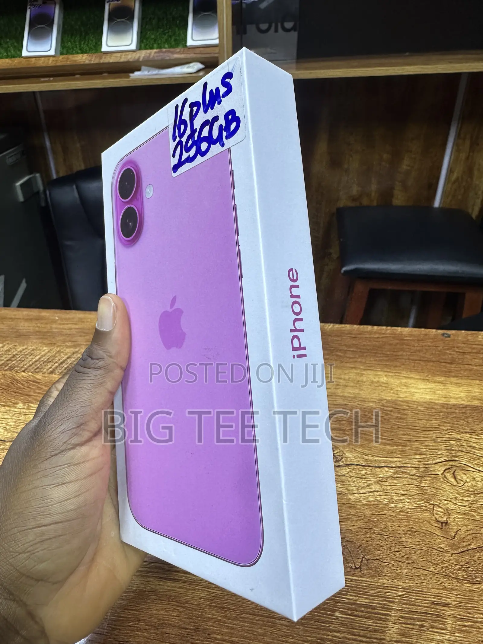 New Apple iPhone 16 Plus 256 GB Pink