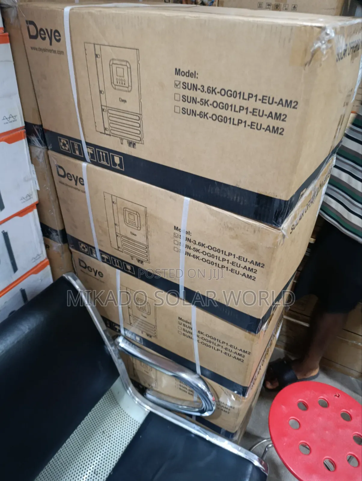 Deye 3.6kw/3.6kva 24v Dual MPPT Hybrid Solar Inverter – Brand New
