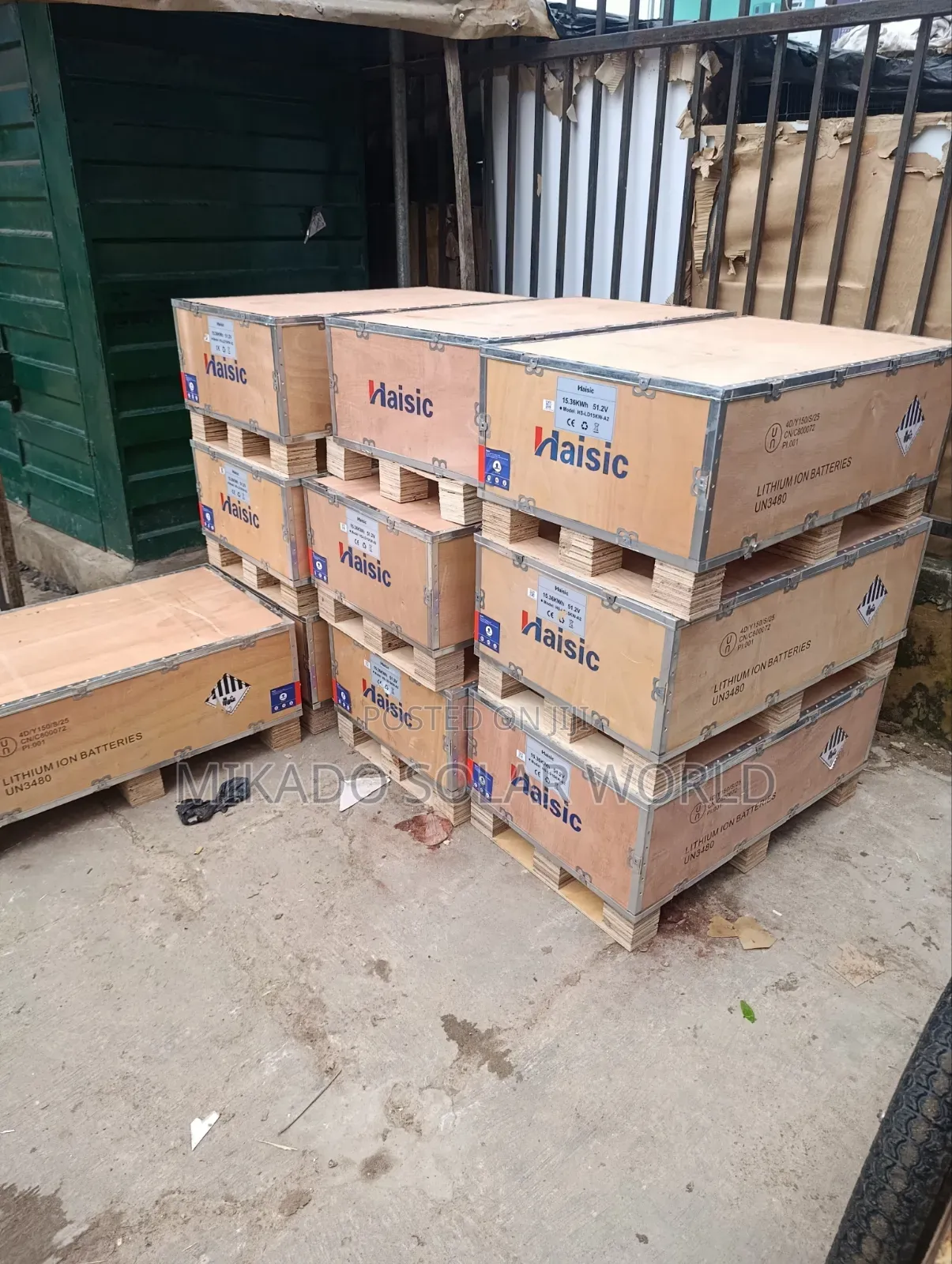 Haisic 15kwh 48v Lithium-Ion Battery – 5 Years Warranty | Brand New