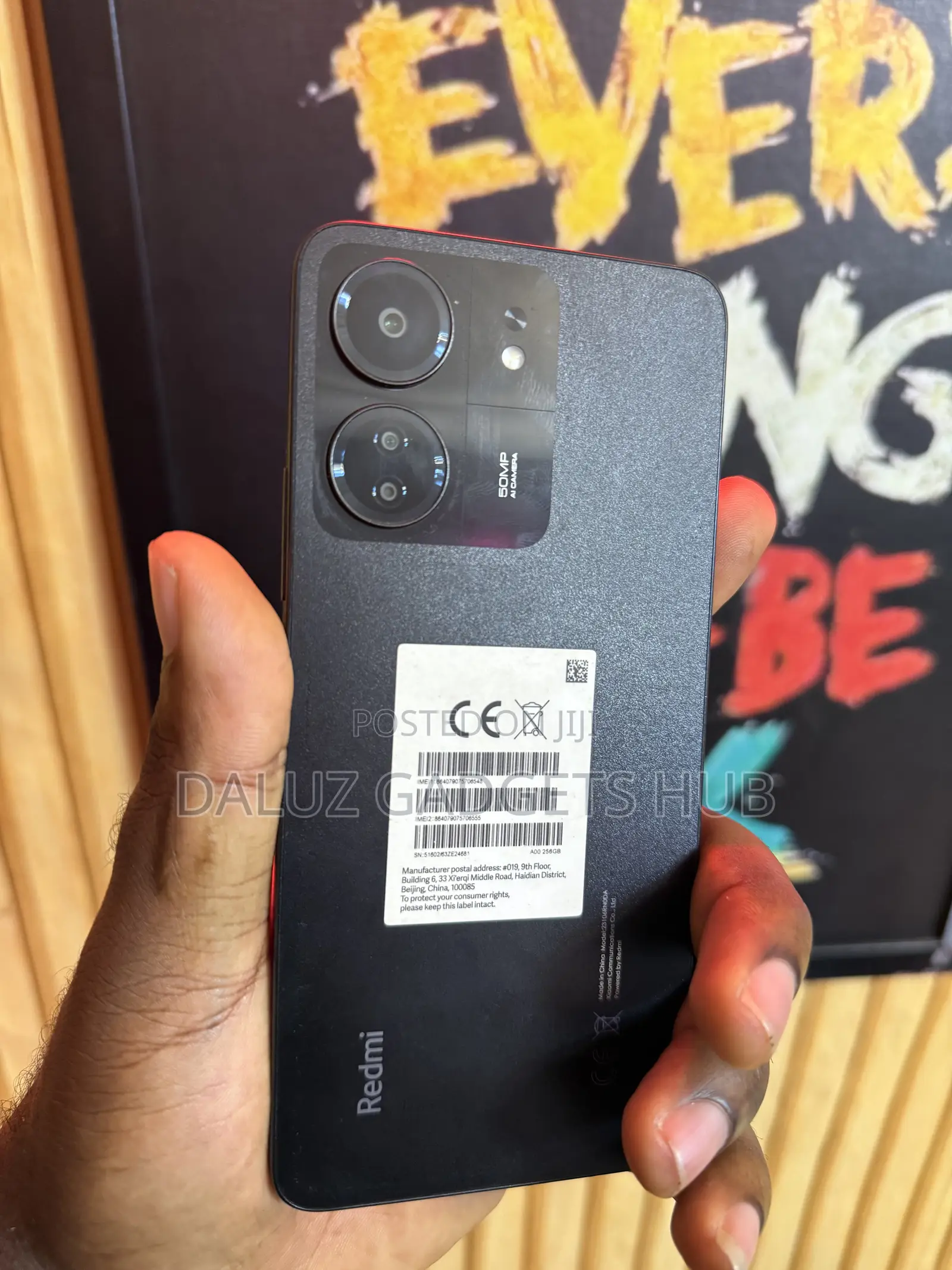 Xiaomi Redmi 13C 256 GB Black