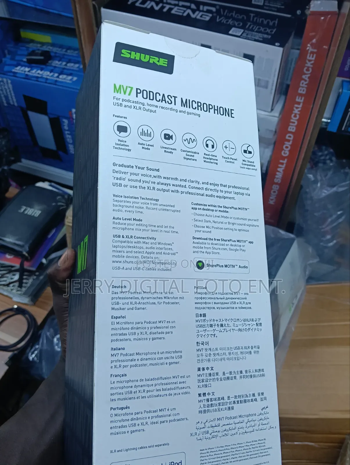 Shure Mv7 Podcast Mic