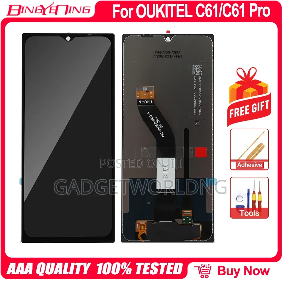 Oukitel C2,C17,C26,C61 Gt,C62,C65,C66,C69 LCD Screen