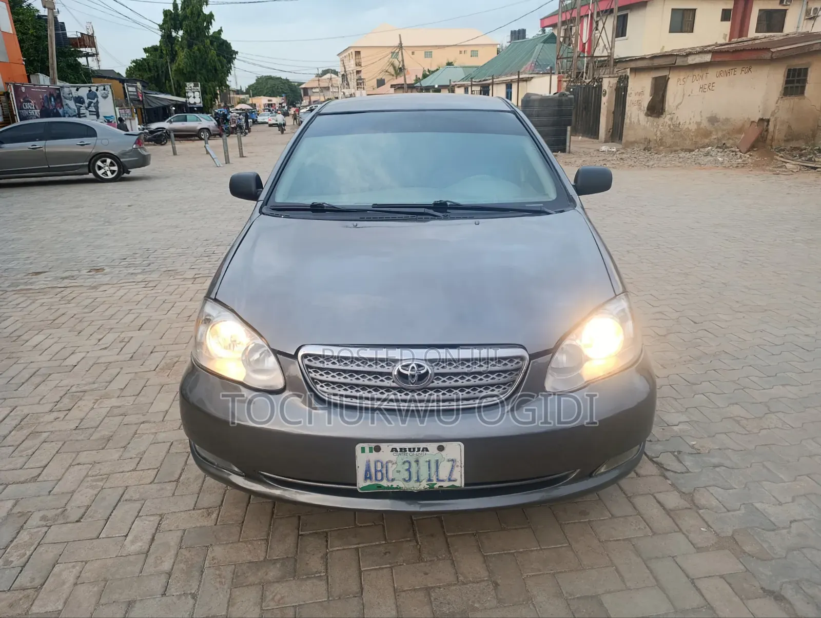 Toyota Corolla 2007 Gray