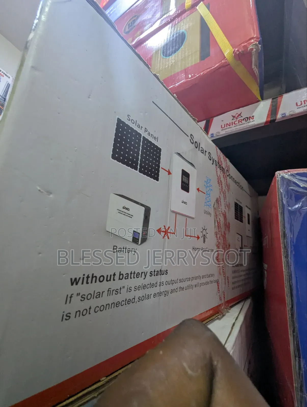 Sako 8.2kva 48v Hybrid Solar Inverters Available in Stock.