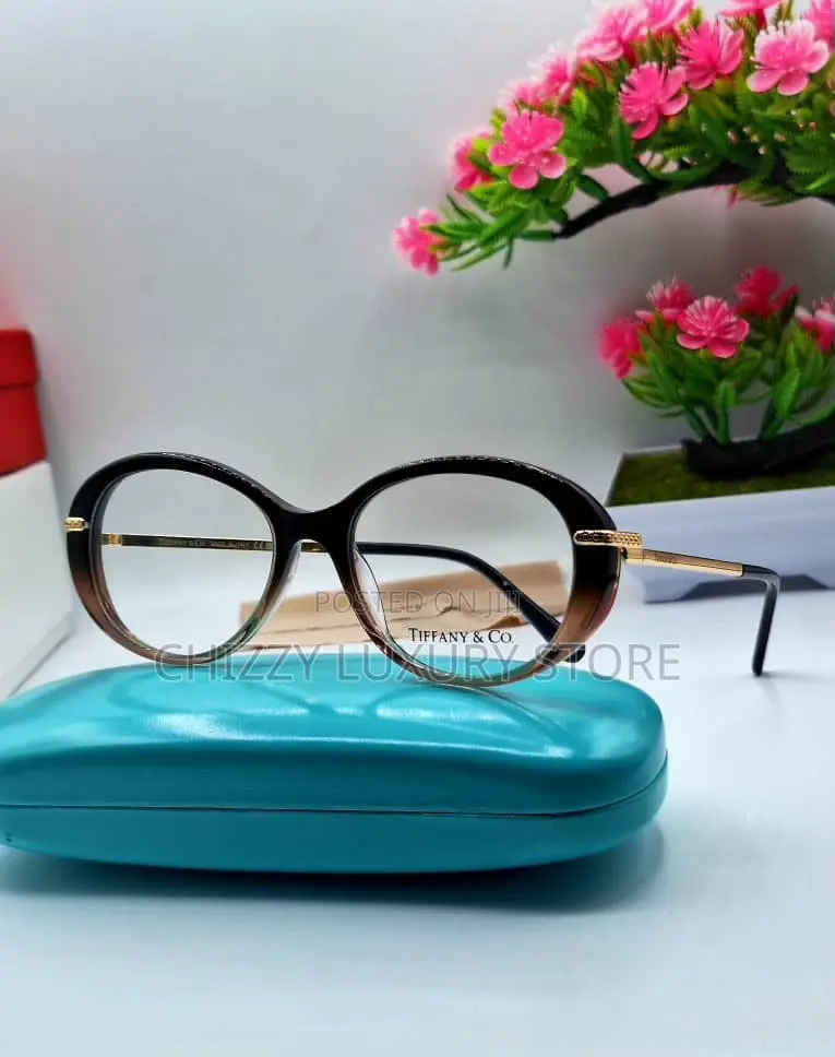 Tiffany Amber Quality Luxury Ladies Frame Glasses