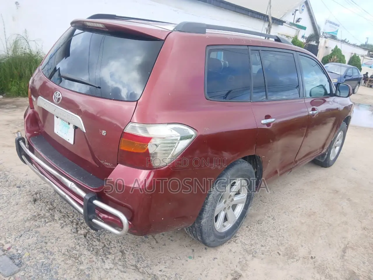 Toyota Highlander Sport 2008 Red