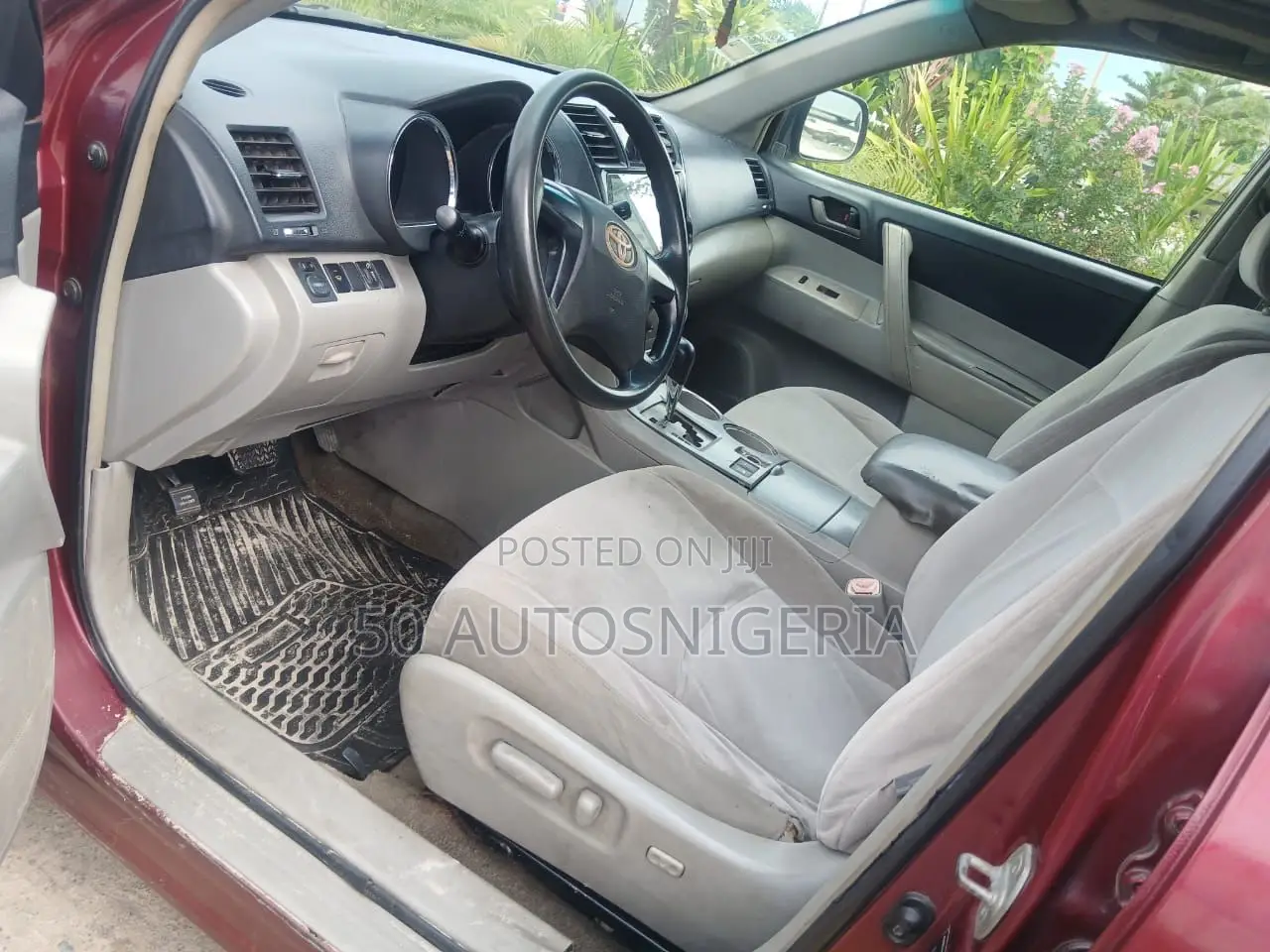Toyota Highlander Sport 2008 Red
