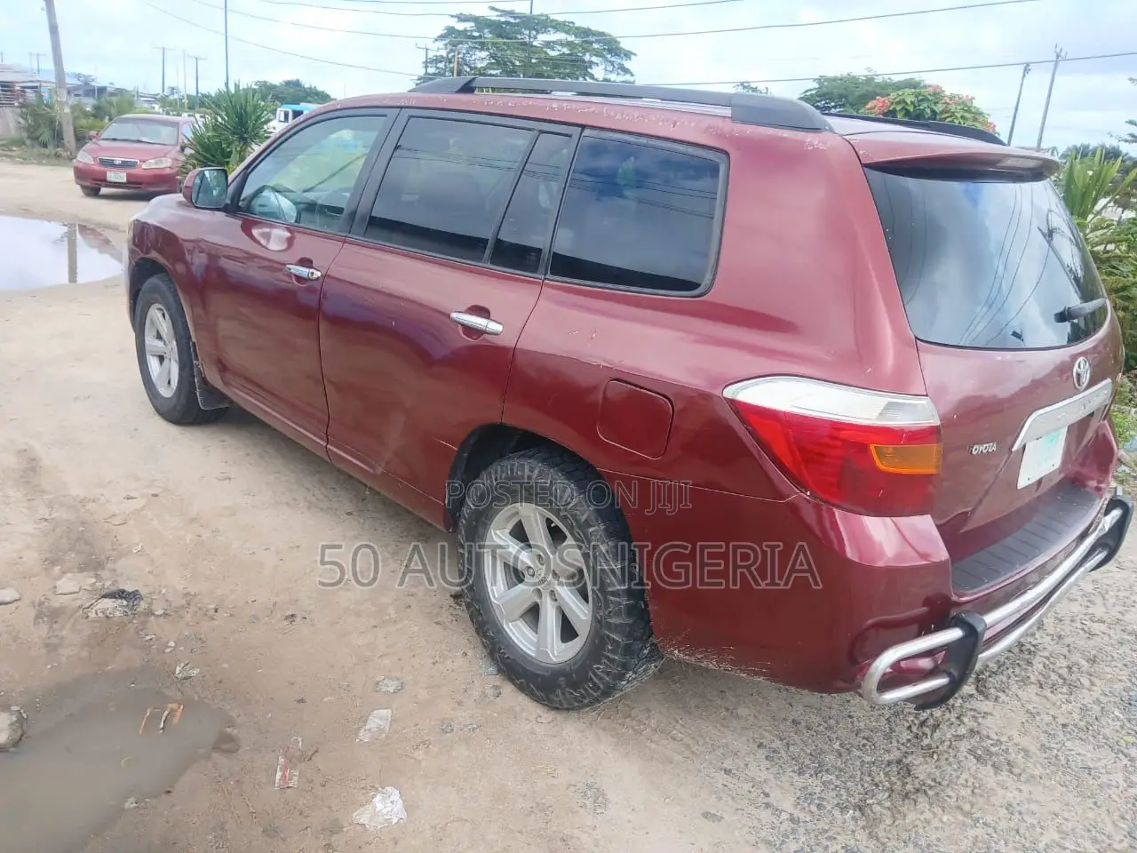 Toyota Highlander Sport 2008 Red