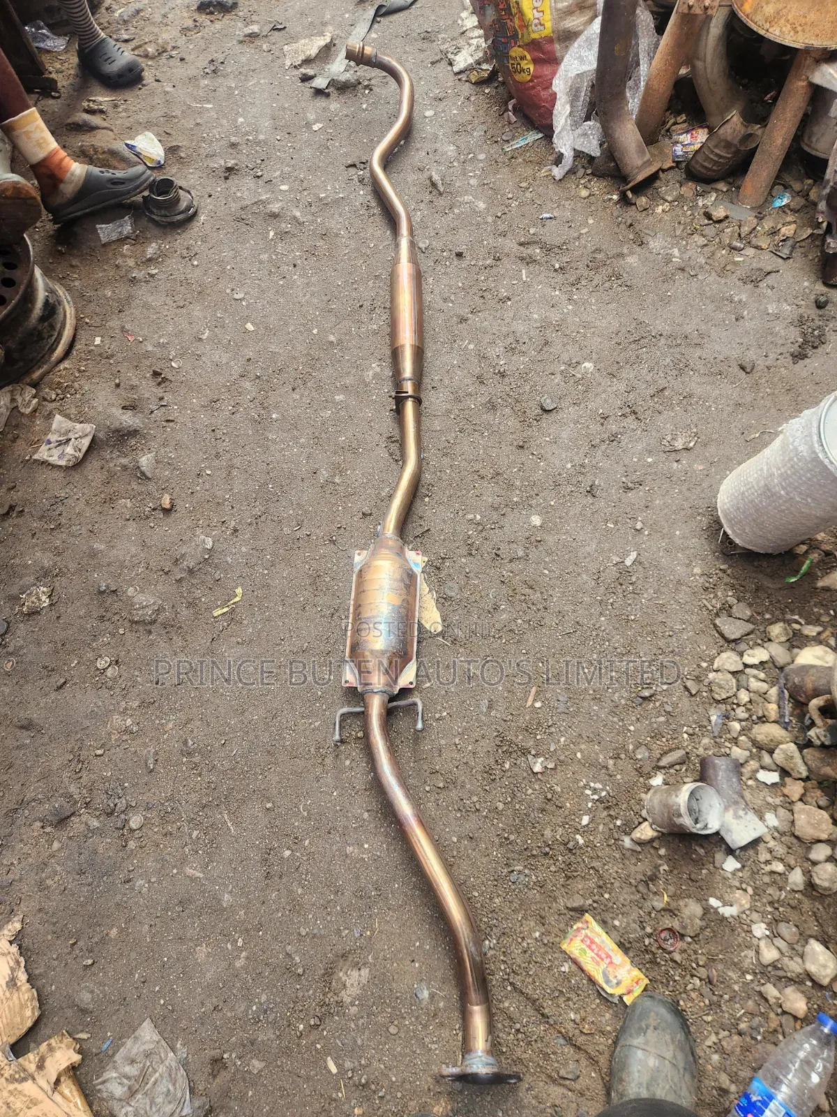 Center Catalyst With Pipe Matrix 4wheel Drive