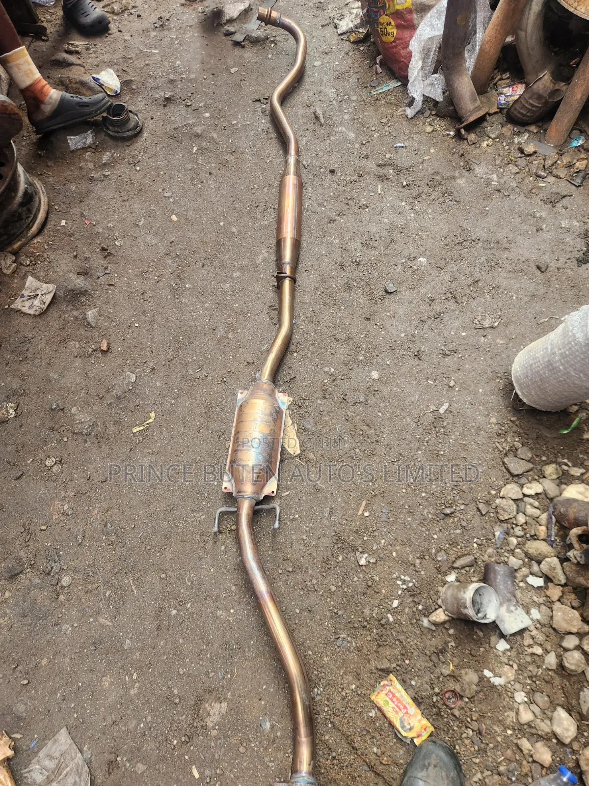 Center Catalyst With Pipe Matrix 4wheel Drive