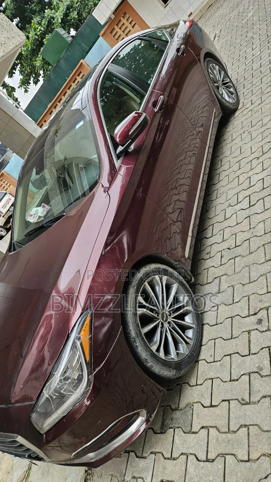 Hyundai Genesis 2015 Burgundy
