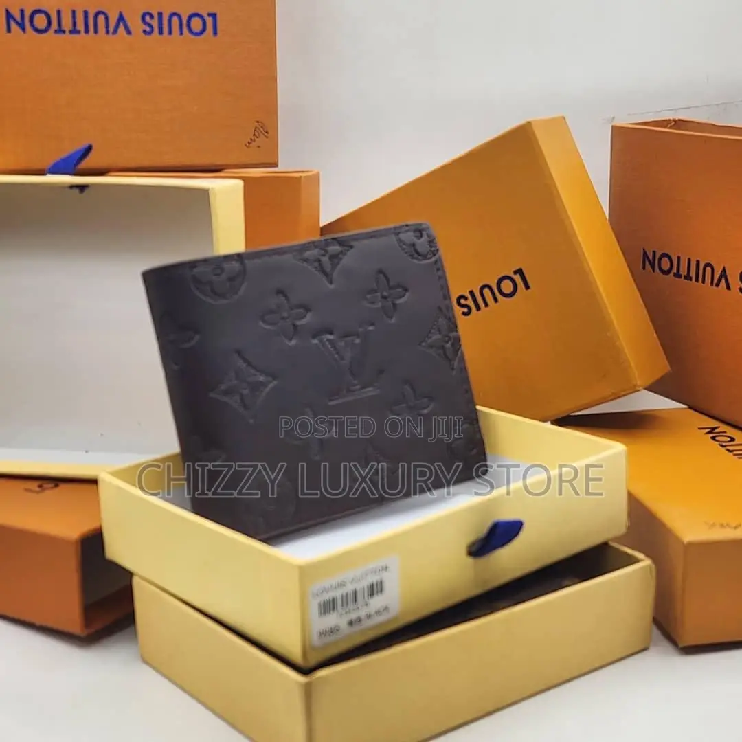 Louis Vuitton Quality Luxury Men Genuine Leather Wallet