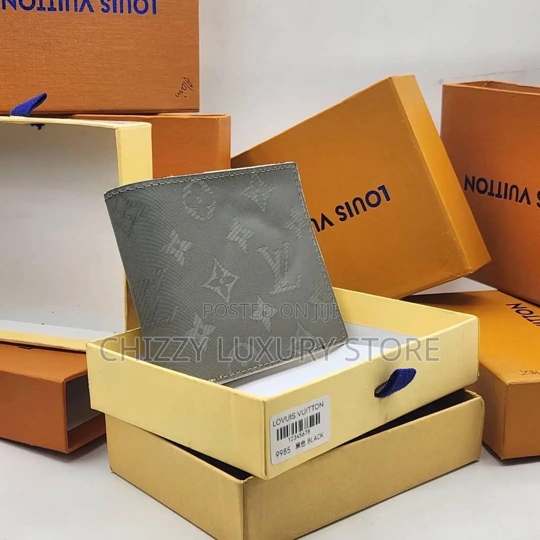 Louis Vuitton Quality Luxury Men Genuine Leather Wallet