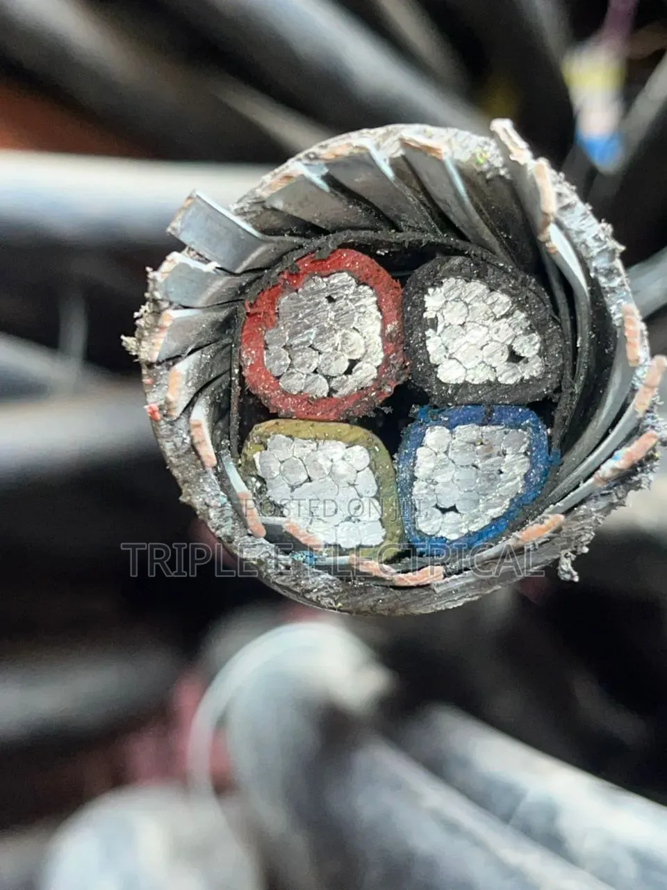 50mm 4 Core Armoured Aluminum Cable