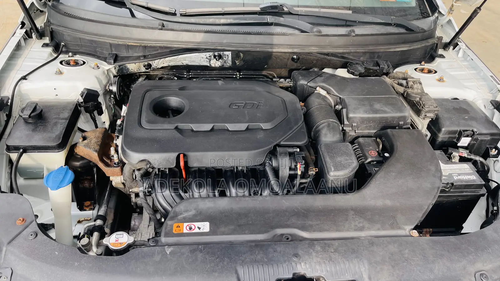 Hyundai Sonata Base Sedan FWD (2.4L 4cyl 6A) 2016 White