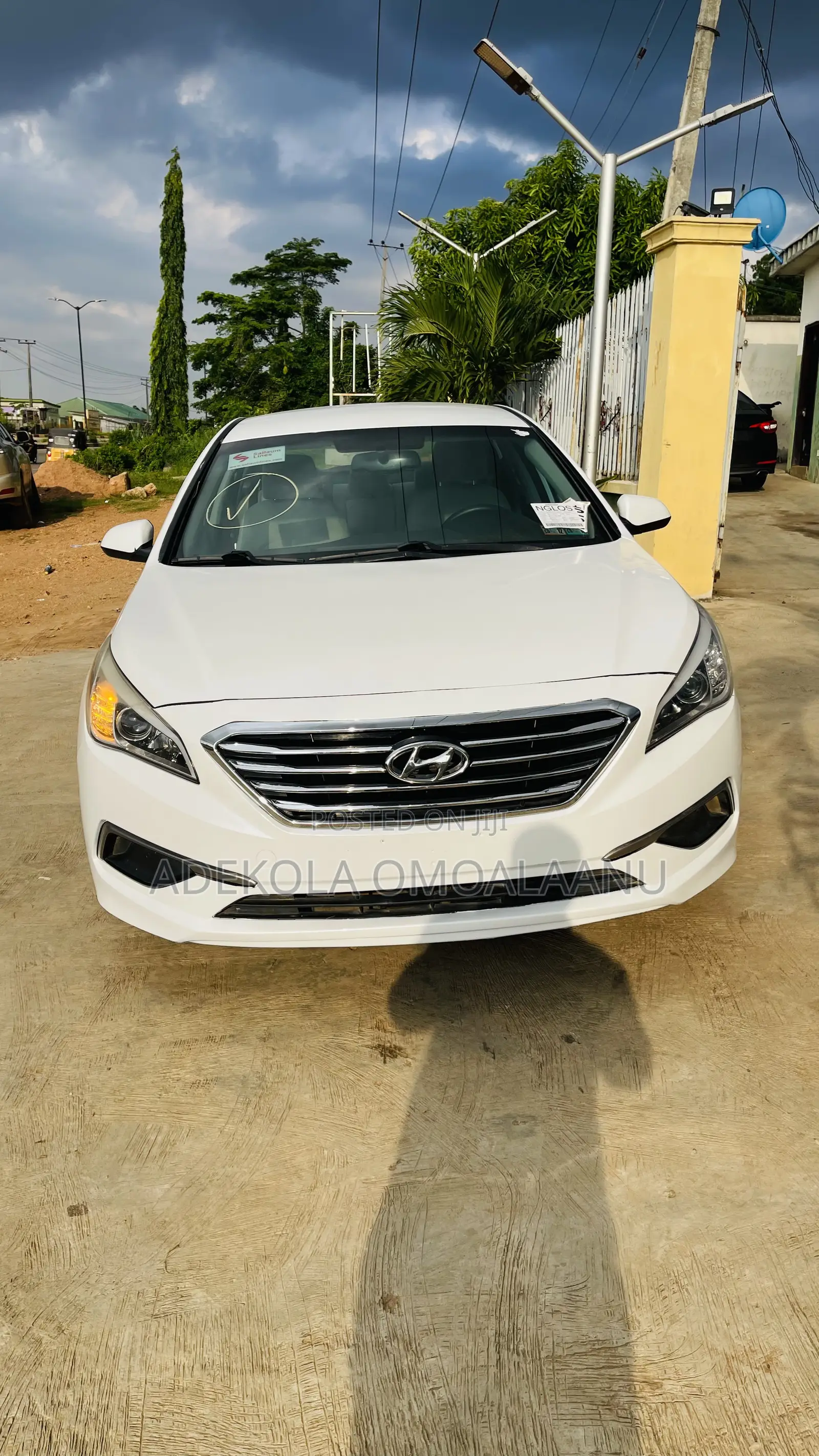 Hyundai Sonata Base Sedan FWD (2.4L 4cyl 6A) 2016 White
