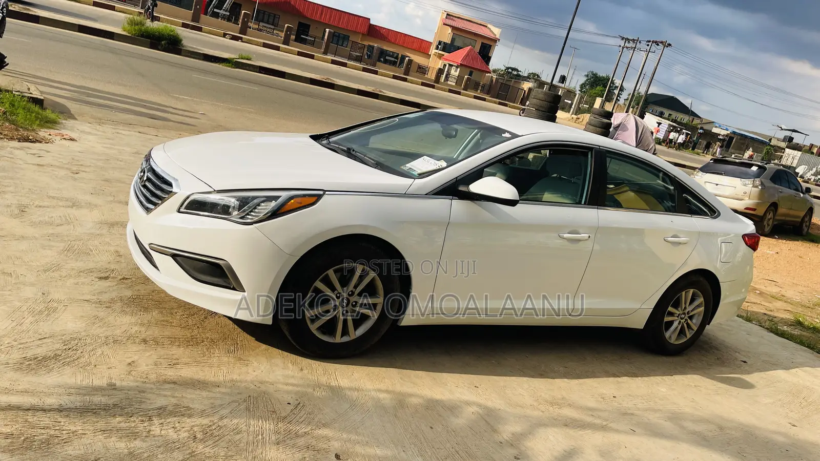 Hyundai Sonata Base Sedan FWD (2.4L 4cyl 6A) 2016 White