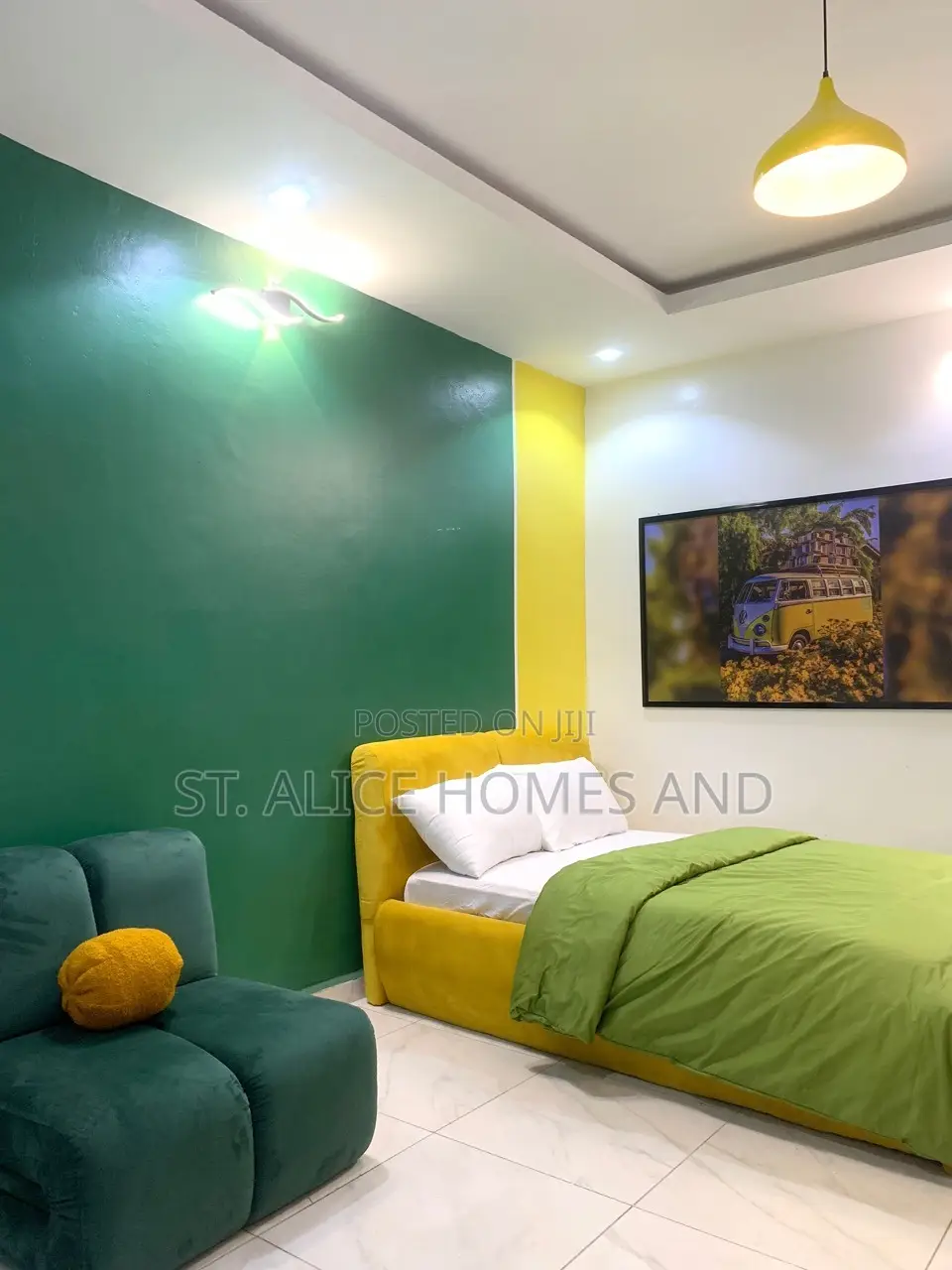 Pearlsend Emerald Saffron Studio Apartment, Victoria Island(Vi), Lagos