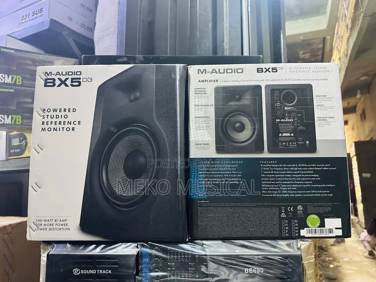 M-Audio Bx5 D3 Studio Monitor Speaker