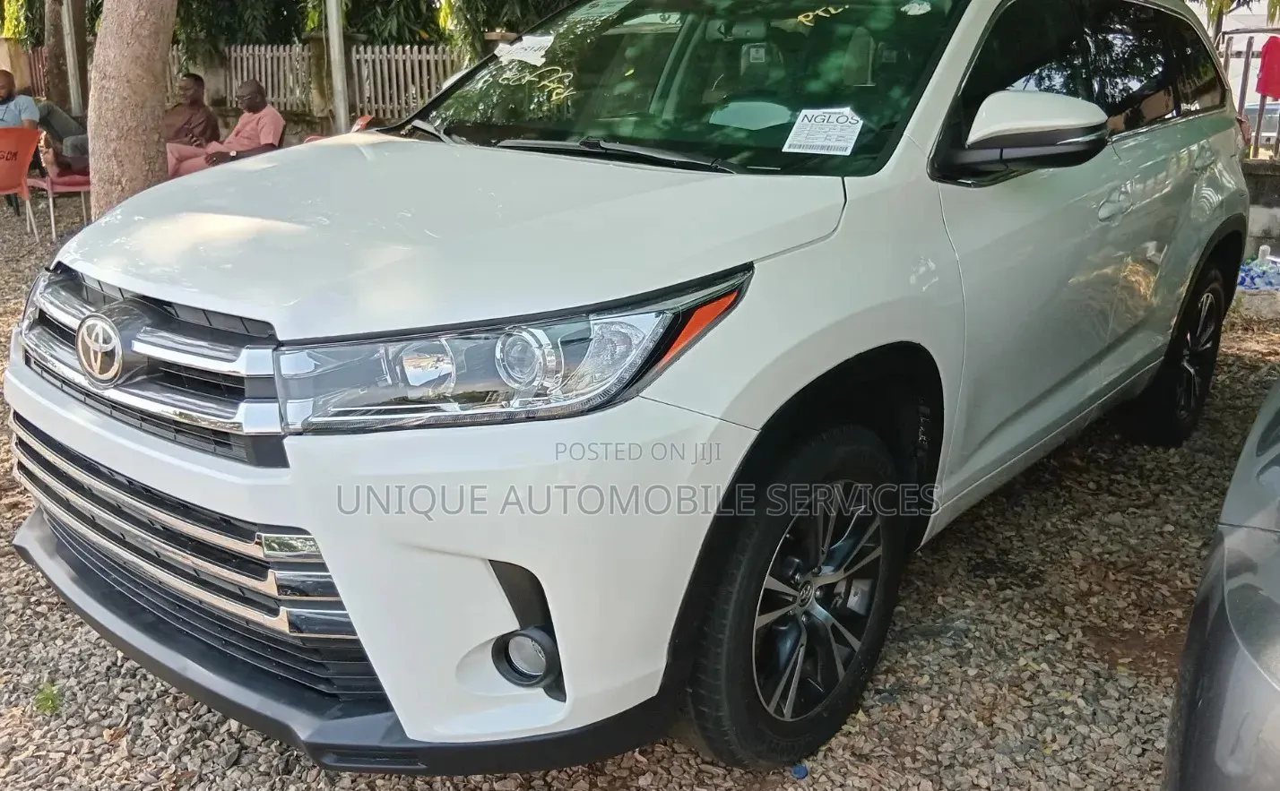 Toyota Highlander XLE V6 4x4 (3.5L 6cyl 6A) 2016 Off white