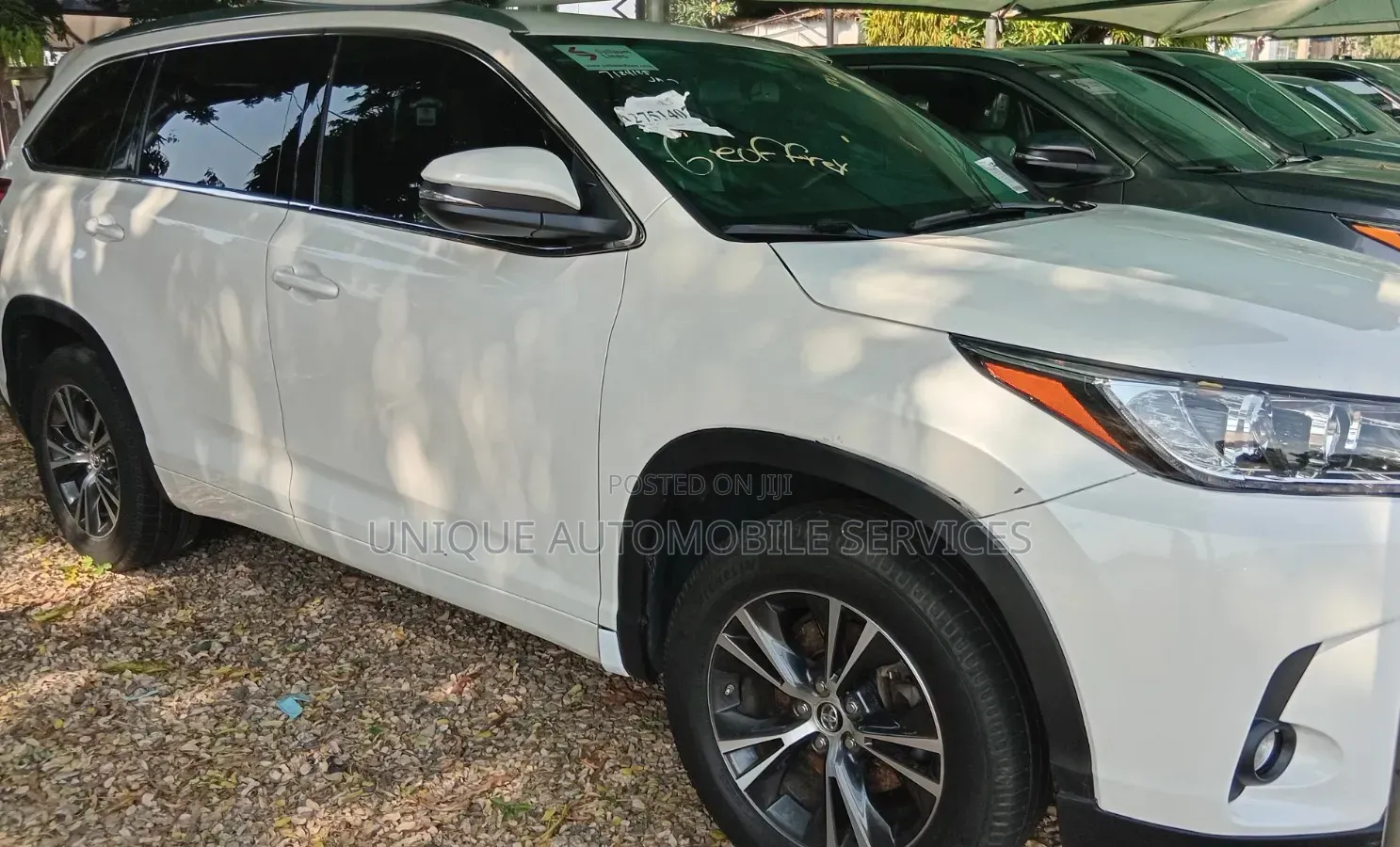 Toyota Highlander XLE V6 4x4 (3.5L 6cyl 6A) 2016 Off white