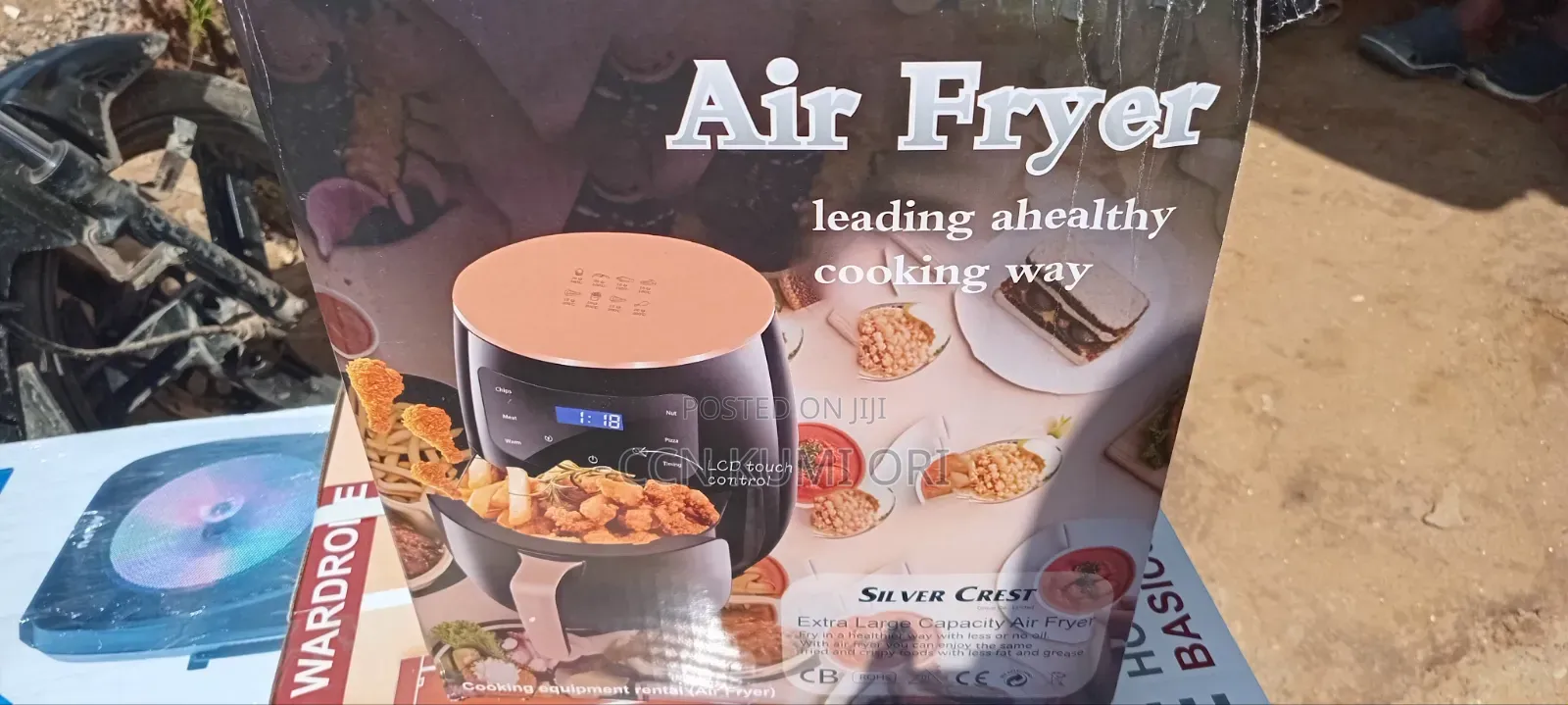Silver Crest 9.5litre Air Fryer 4500watt Leading Ahealthy Cooking Way