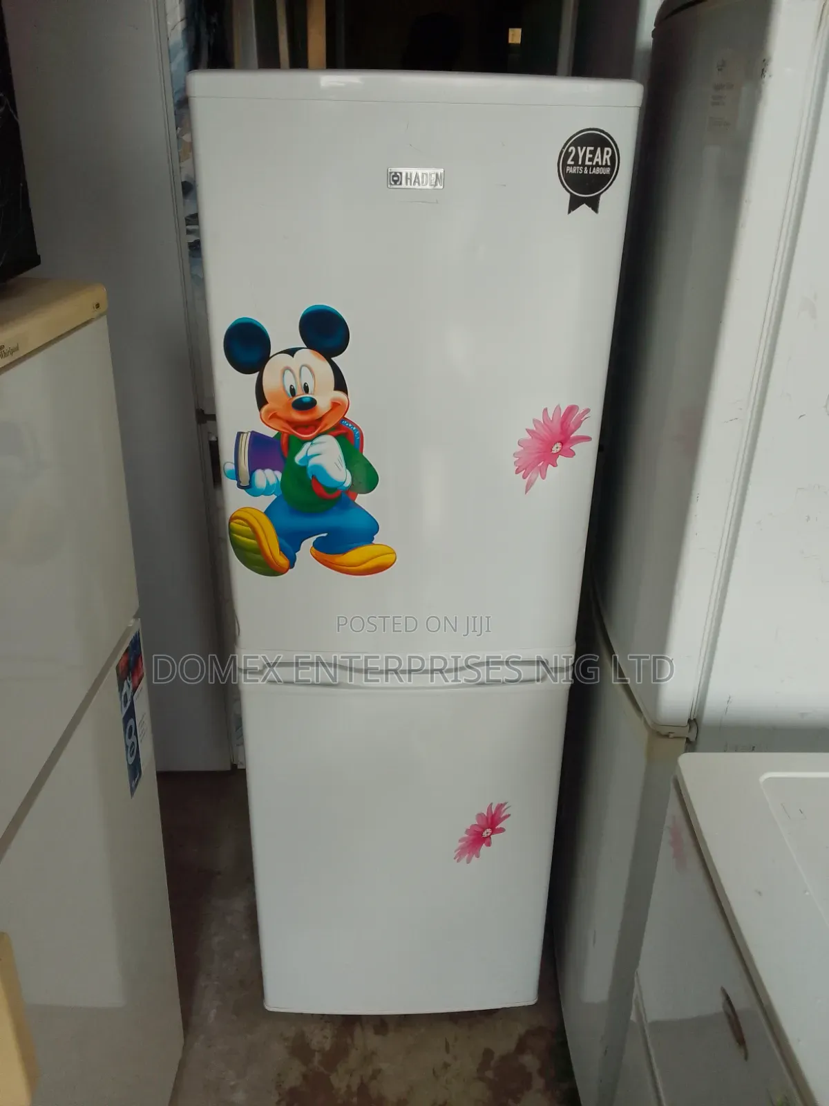 Double Door Fridge and Freezer