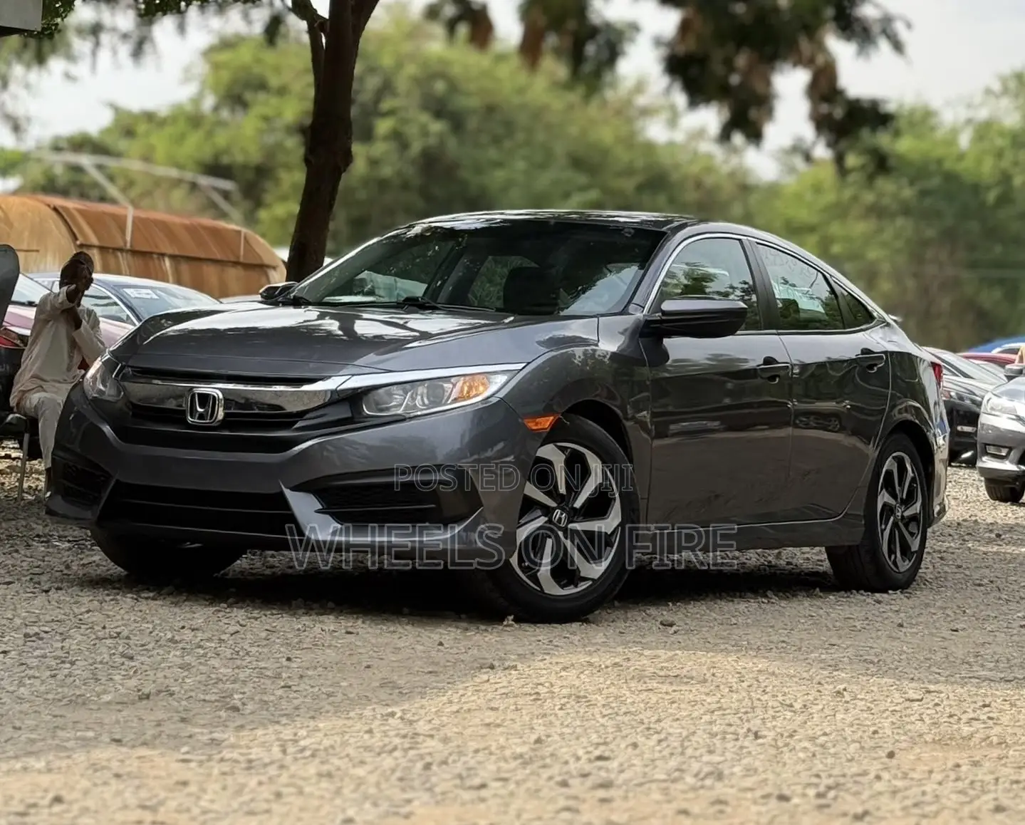 Honda Civic EX 4dr Sedan (1.5L 4cyl) 2016 Gray