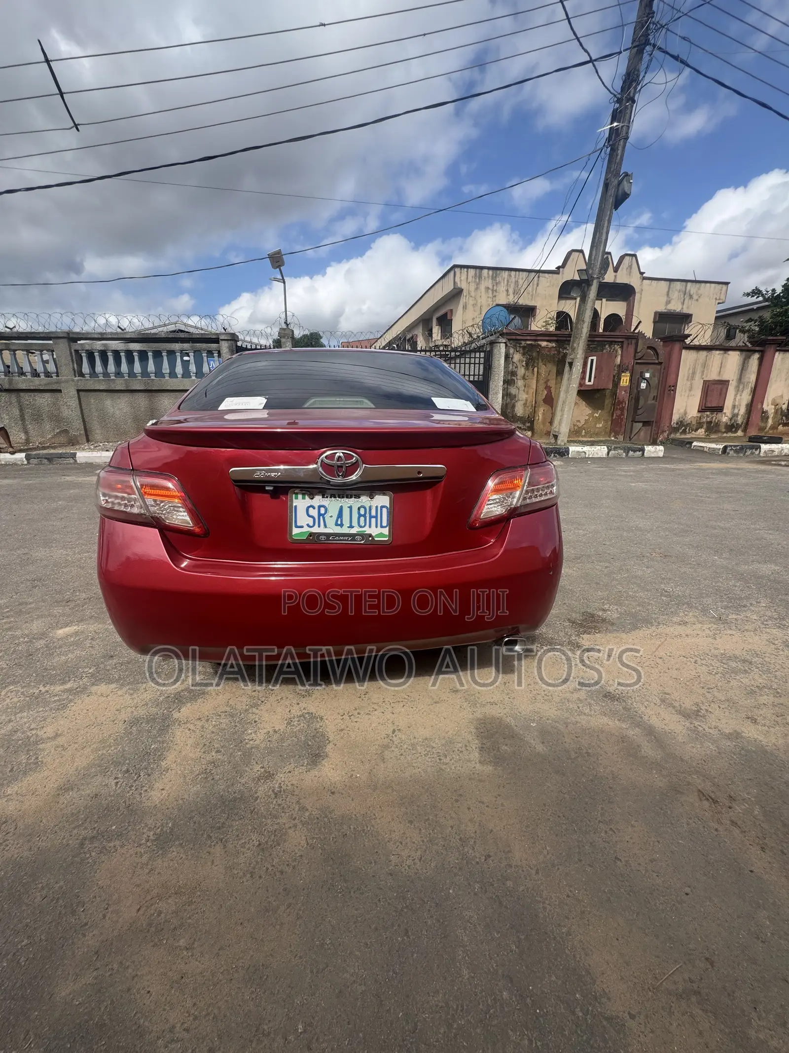 Toyota Camry LE 4dr Sedan (2.4L 4cyl 5A) 2008 Red