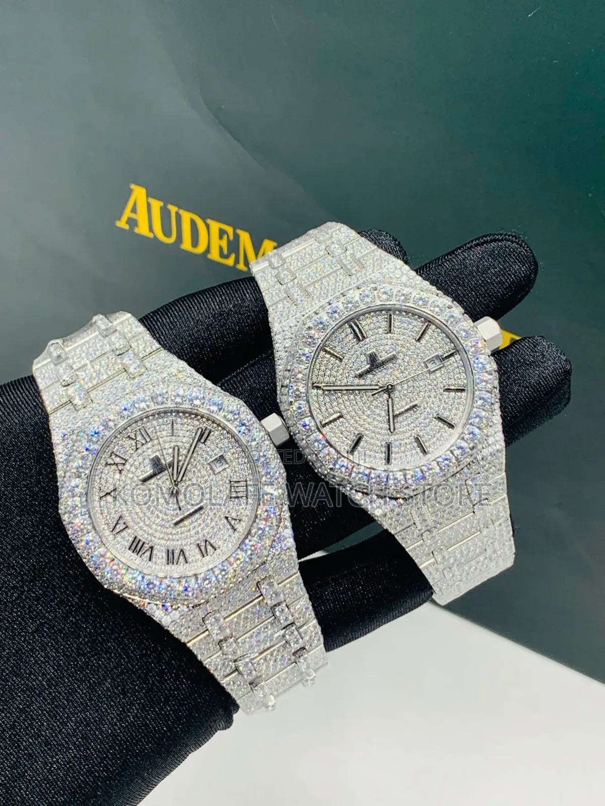 *Audemars Piguet Full Stone * (Zirconia Stone) Automotic