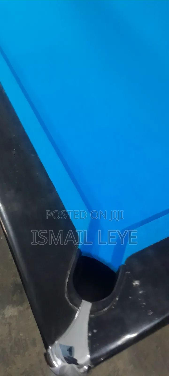 Blue Marble Snooker Board