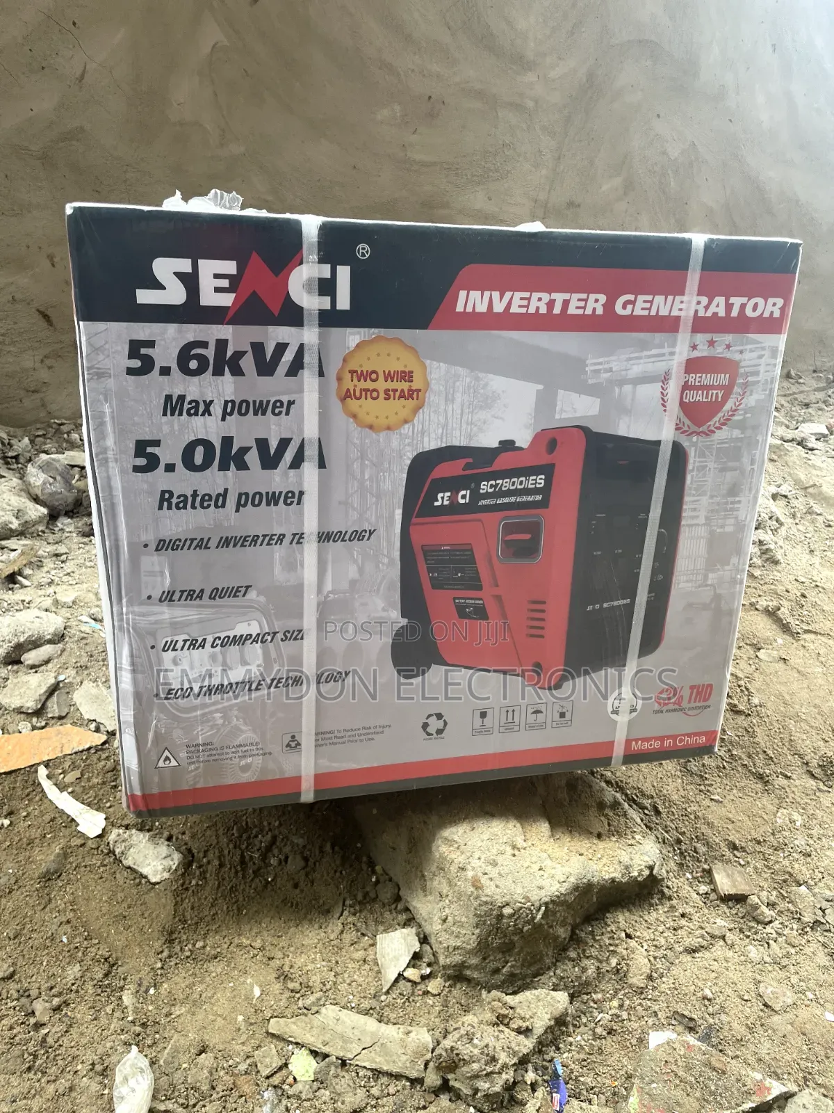 Senci 5kva Industrial Quality Inverter Generator